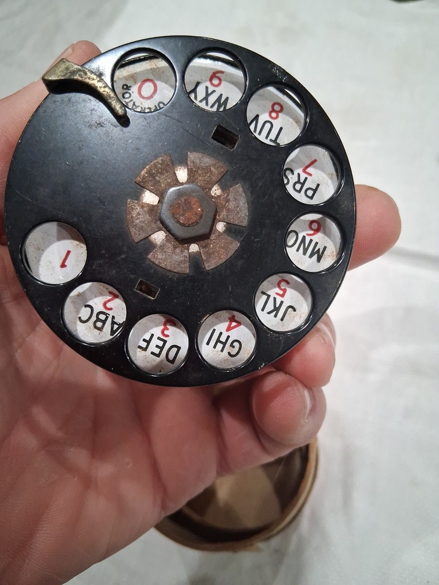 Vintage Western Electric 6A Phone Dial Only | eBay