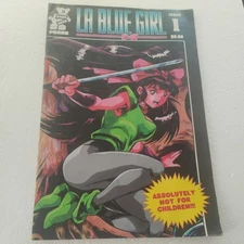 LA BLUE GIRL #1 (BARE BEAR PRESS 1996) HTF 
