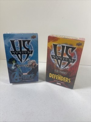 Upper Deck VS System 2PCG Marvel A-FORCE Expansion Deck Building Game   Lot 2