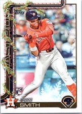 2025 Topps Holiday #H121 Cam Smith Astros RC