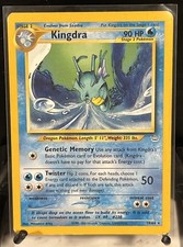 Pokemon Kingdra 19/64 Non Holo Rare Neo Revelation Vintage Wotc Card