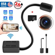 Smallest Wireless WiFi Mini Camera 1080P Security Cam DIY Motion Sensor 2000mAh