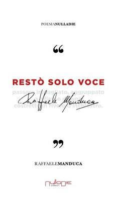 Buch - Raffaele Manduca - Rest Solo Voice - Nulla Die