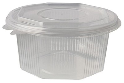 50 STARPAK Verpackungsbecher eckig, mit Klappdeckel, 500 ml