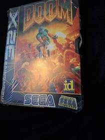 DOOM SEGA Megadrive 32X Factory Sealed New.