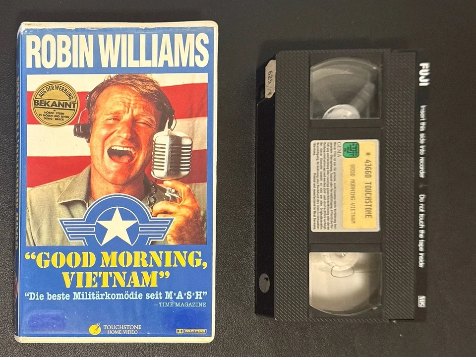 Good Morning, Vietnam FSK12 1987 116Min. Softbox VHS Sammler Rar - Bild 4 von 4