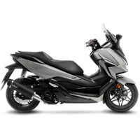 Leovince Schwarzer Auspuffschalldampfer FUR Honda Forza 350 21-24 INOX-COD.14083