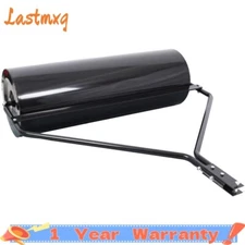 Heavy Duty 48in Steel Iron Garden Lawn Roller Drum Tractor ATV Tow-Behind 26Gal
