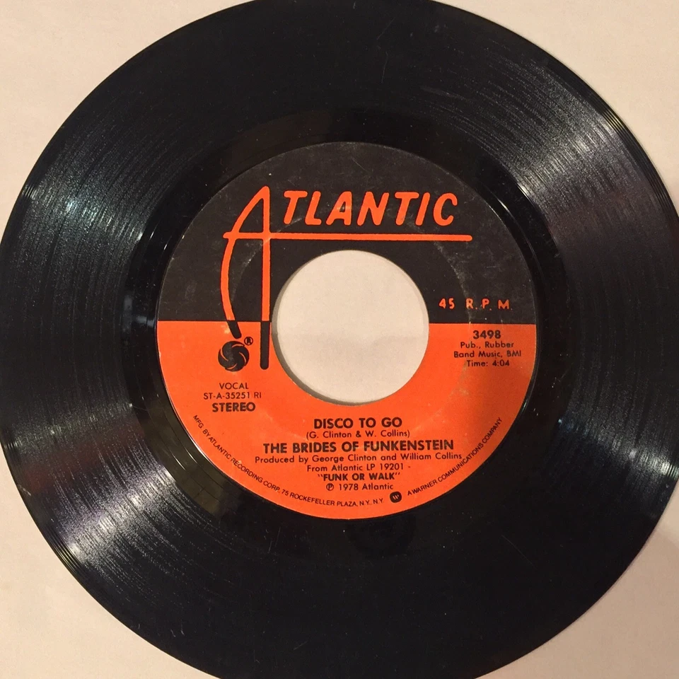 Brides Of Funkenstein When You’re Gone Disco To Go VG+ Parliament Funkadelic Foto 2 de 2