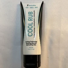 HelsRx Cool Rub Foot • Ankle • Knee Brand New Tube 4 oz.