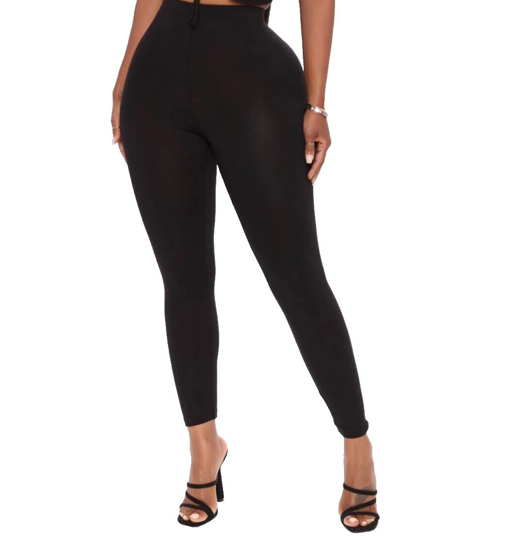 Size L Solid Leggings for Women