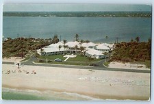 Palm Beach Florida FL Postcard Hampton South Ocean Boulevard Atlantic Lake c1960