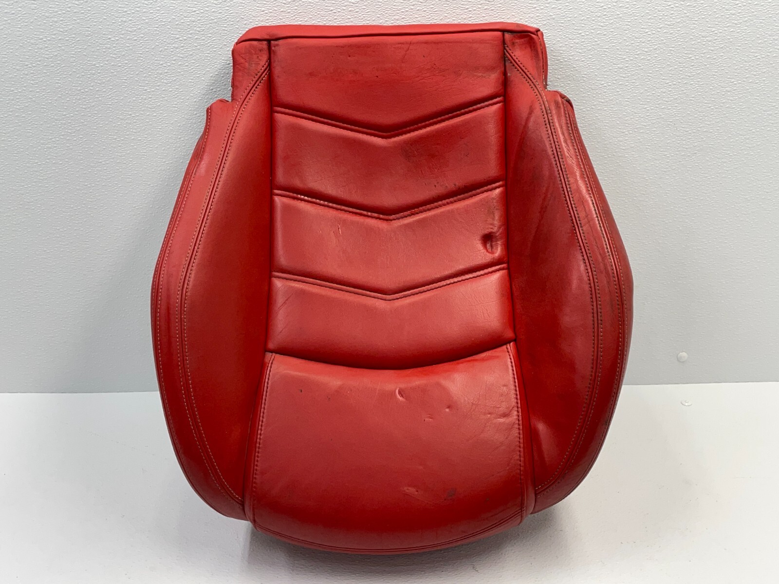 13 14 Maserati Granturismo M145 Front Left Seat Lower Cushion Red 1458 OEM