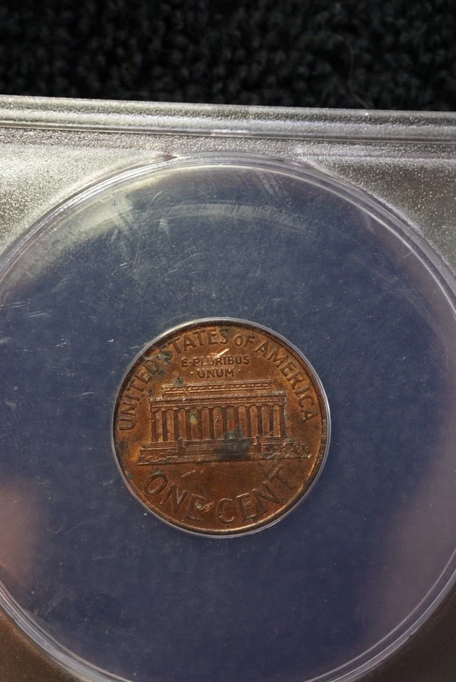 1998-P ANACS MS 60 Details Type 2 Rev Wide AM FS-901 1C Lincoln Cent - Image 4 of 4