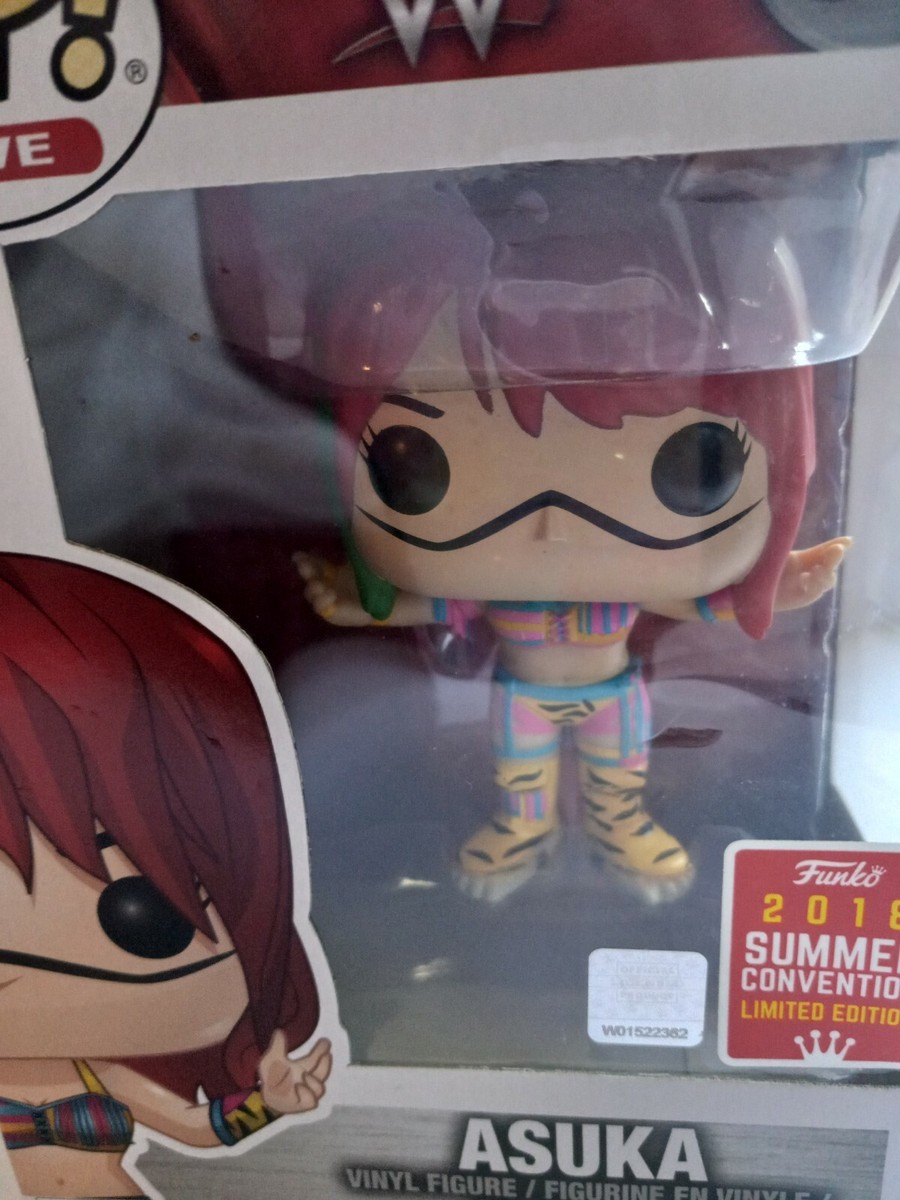 Funko Pop! WWE ASUKA #56 2018 Summer Con Exclusive Limited Edition