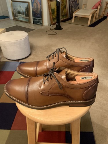 NWOB Nunn Bush Comfort Gel Brown Mens 