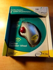 LOGITECH Cordless Optical TrackMan Mouse T-RA18, Open Box, Excellent Condition