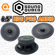 Soundqubed HDS Series Pro Audio Bullet 6.5" Speaker 300 Watts Max Power Midrange