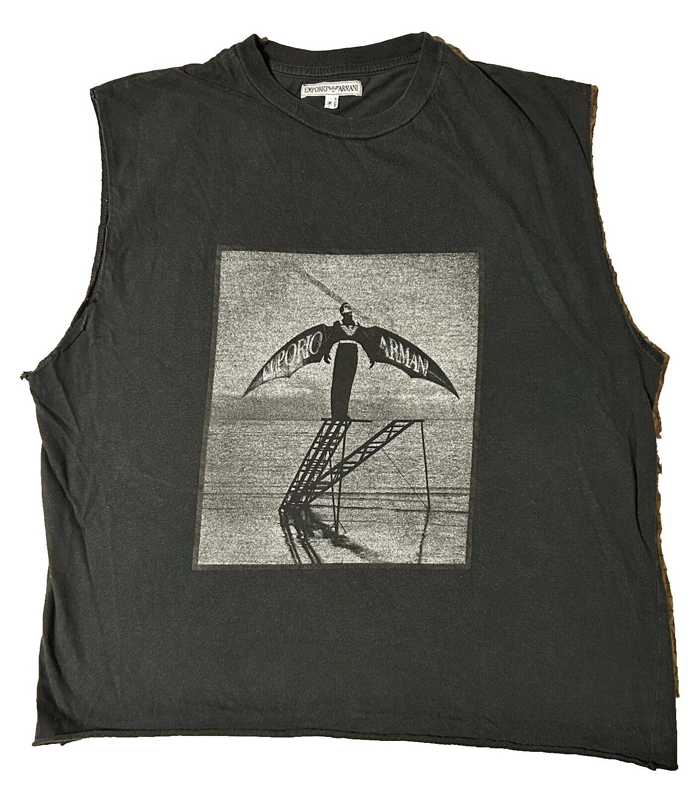 Emporio Armani Cotton Sleeveless T-Shirts for Men