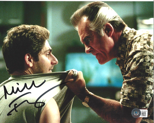 MICHAEL IMPERIOLI SIGNED THE SOPRANOS 8x10 PHOTO CHRISTOPHER BECKETT COA 1 ACTOR - Picture 1 of 3