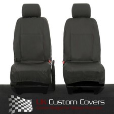 Vw Transporter T6/T6.1 Caravelle Front Seat Covers (1+1) (2015-2024) Black 435