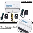 Reliable Three Phase Energy Meter for Wireless Monitoring and Switch Management