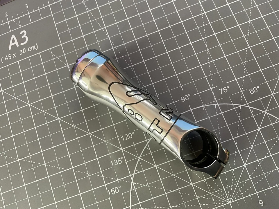 ITM Ahead Stem - 110mm 25.4mm 28.6mm - Custom Polished & Engraved - Ex Condition - Image 2 of 4