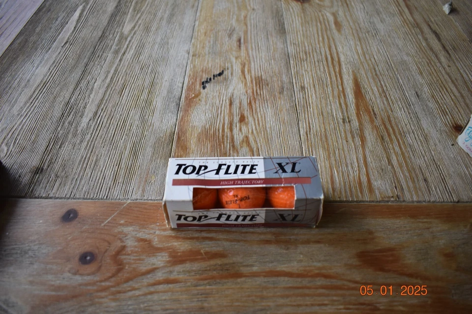 LOTE 2 PACOTES DE BOLAS DE GOLFE AUTÊNTICAS PRACTICE TOP FLITE XL ALTA TRAJETÓRIA - Imagem 2 de 4