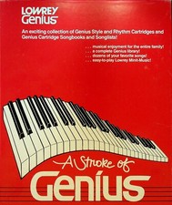 A Stroke of Genius Lowrey Organ Box Lot Songbooks