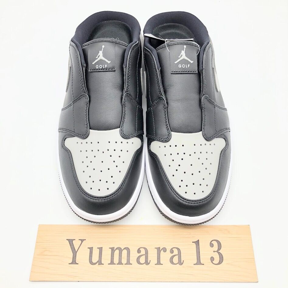 Nike Air Jordan 1 Mule Golf Shadow Medium Gray Black FJ1214 Nike Air Jordan 1 Mule Golf Shadow Medium Gray Black FJ1214