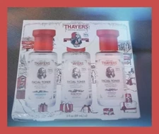 Thayers Facial 3 Piece Assorted Scent Witch Hazel Gift Set  3oz Ea New