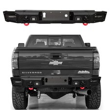 Vijay For 2015-2019 Chevy Silveradogmc Sierra 25003500 Rear Bumper Wlights