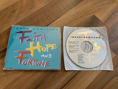 INKER & HAMILTON Faith Hope And Fortune OOP 1994 GERMANY CD single