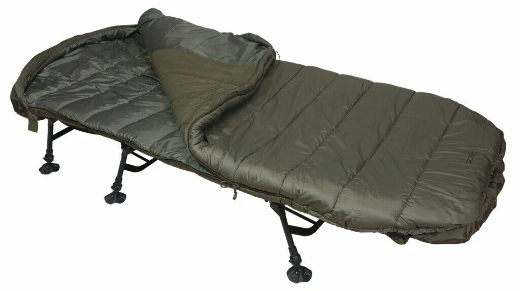 New Sonik SK-TEK 5 Season Sleep System Bedchair EC0002 Carp Fishing