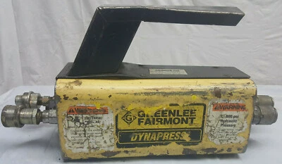 GREENLEE FAIRMONT HYDRAULICS DYNAPRESS - H6710B - 10,000 PSI - Image 1 of 4