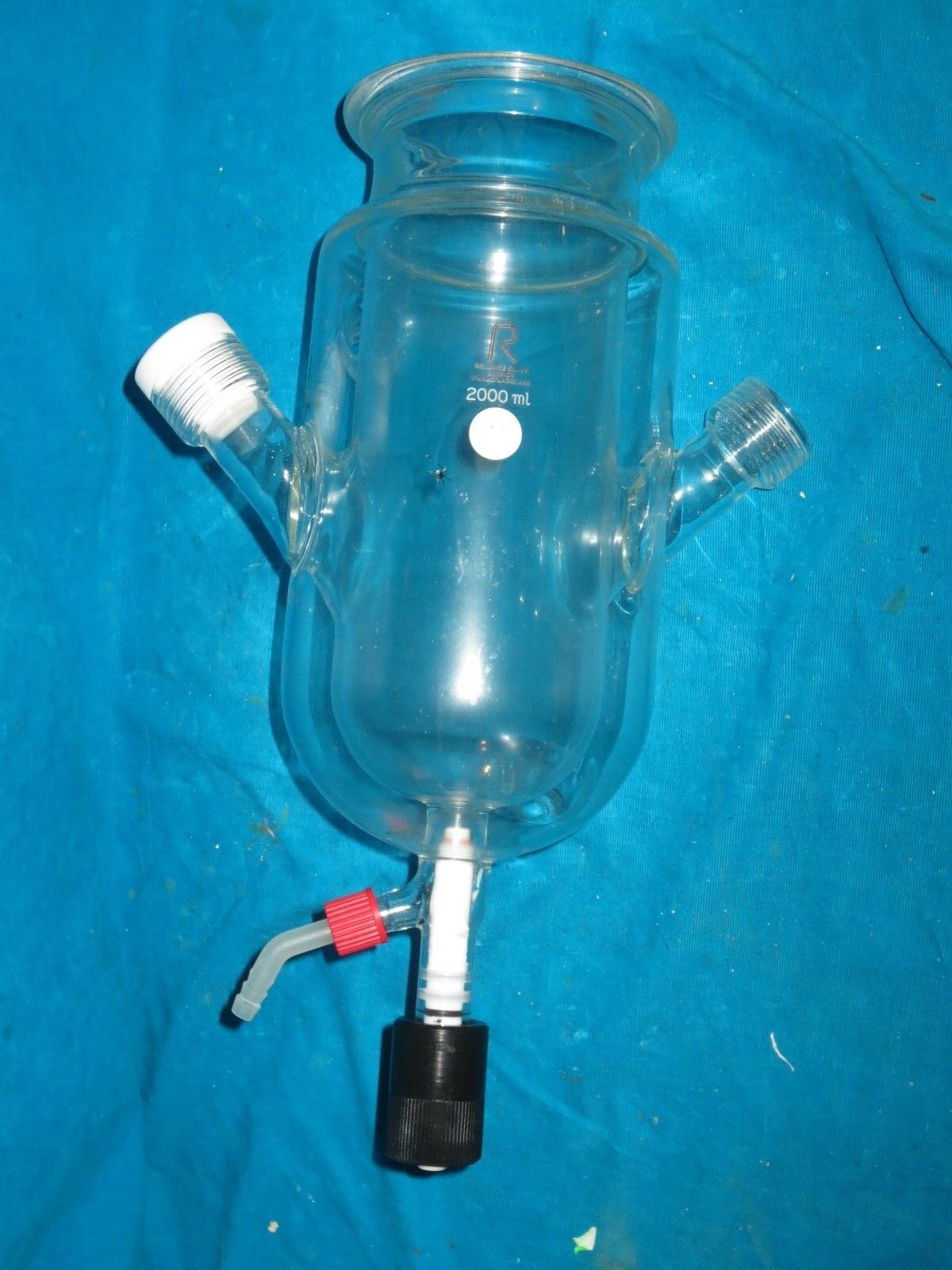 Reliance 2L Reaction Flask Dual Jacketed 2000ml