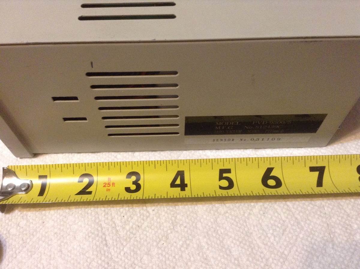 Palmil Sato VAC Inc. PVD-9500/5 Vacuum Gage Display | eBay