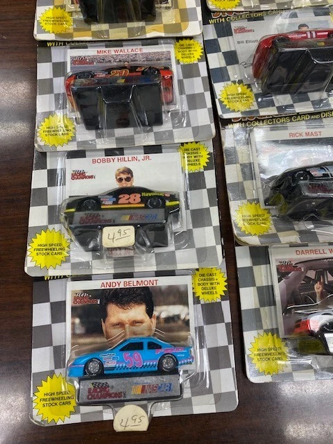 (LOT OF 10) RACING CHAMPIONS STOCK CAR NASCAR DIE-CASTS LOT - Изображение 2 из 4