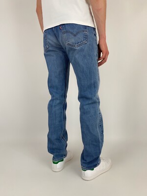 1990's Vintage Levi's 501 Washed Denim Jeans | eBay