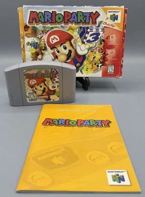 Mario Party 1 (Nintendo 64 N64) - CIB Complete W/ Manual & Cart Tray Tested✅ - Image 1 of 4