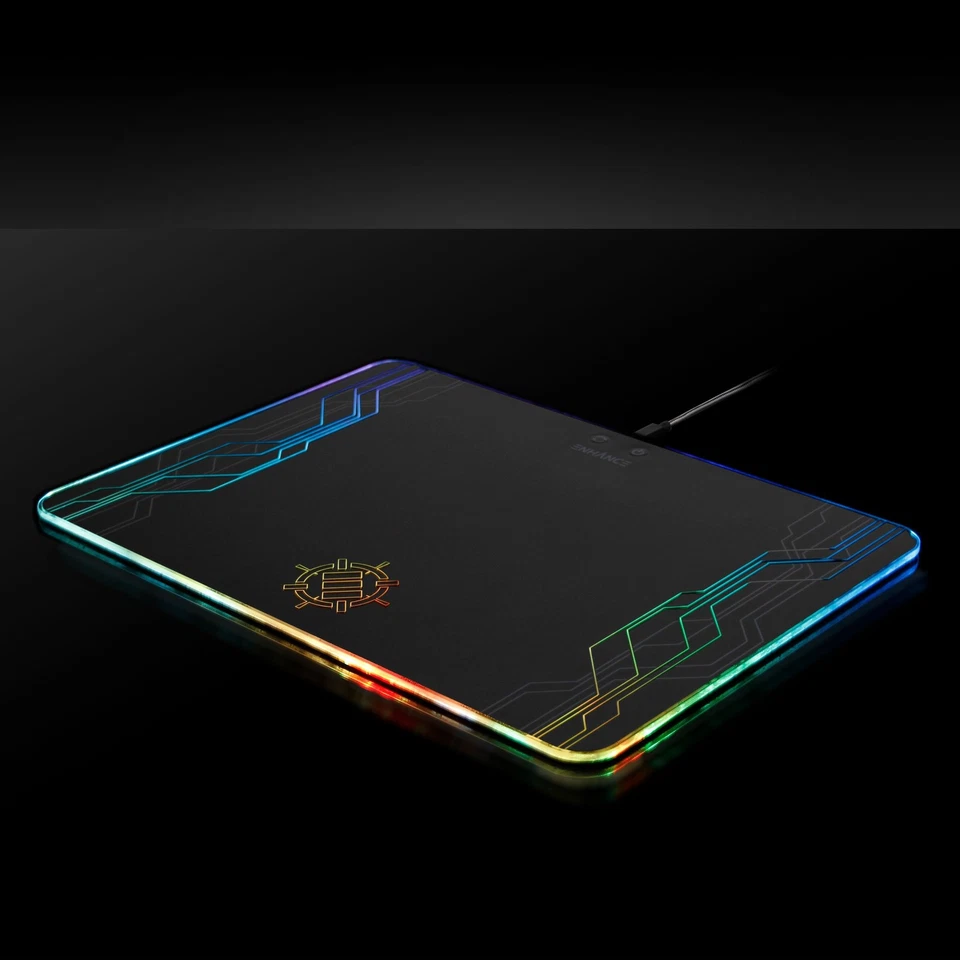 LED Gaming Mouse Pad RGB - Hard Mouse Pad with 7 Light Up Modes and Brightnes... - Image 2 of 4