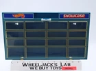 Showcase 16 Car Wall Mount Hot Wheels 1981 Mattel Vintage Storage Case