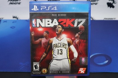 NBA 2K17 Paul George PS4 Video Game MyCAREER MyTEAM Multiplayer Basketball