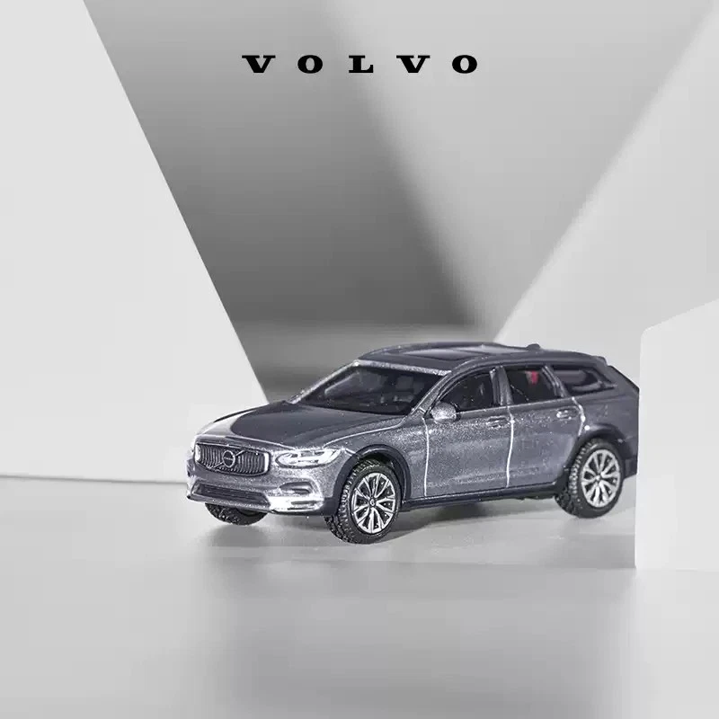 Volvo V90 Cross Country 1:64 Gray Alloy Diecast - Collectible Car Model - Image 4 of 4