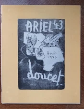 Jacques DOUCET, Catalogue of the Ariel Gallery, Paris, 1977