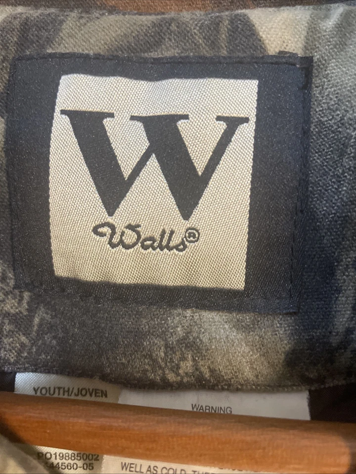 Walls Outdoor Camo One Piece Youth 18 Zip 56” With Elastic Waist Hunting Rugged - Image 4 of 4