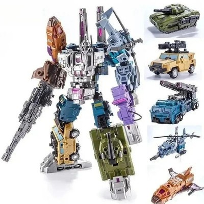 PT-05 Bruticus 5in1 Figure  G1 Combo Transformation Robot Model Collectible Toy