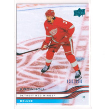 2025-26 Upper Deck Series 2 Deluxe 310 Justin Holl /250 Detroit Red Wings
