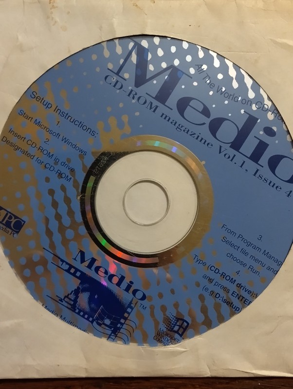 Vintage Medio Magazine CD-ROM 1994
