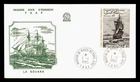 DR WHO 1985 FRENCH ANTARCTIC FSAT FDC LA NORVARA SHIP CACHET 12.80 M58666